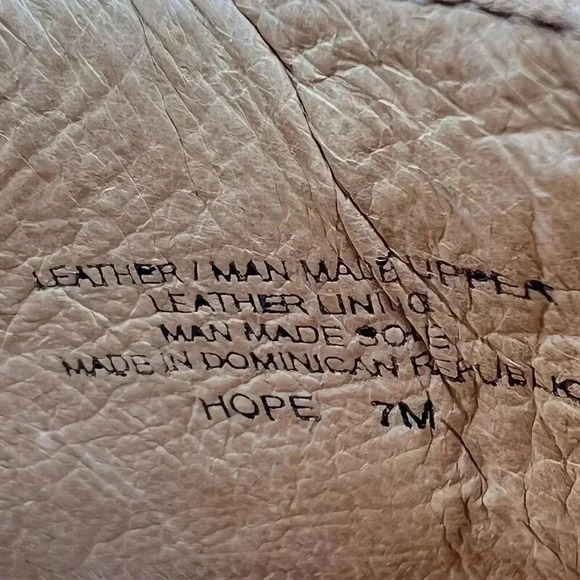 Nurture Women Hope 7M Tan Leather Faux Snakeskin Platform Western Reptile Exotic - Picture 11 of 12